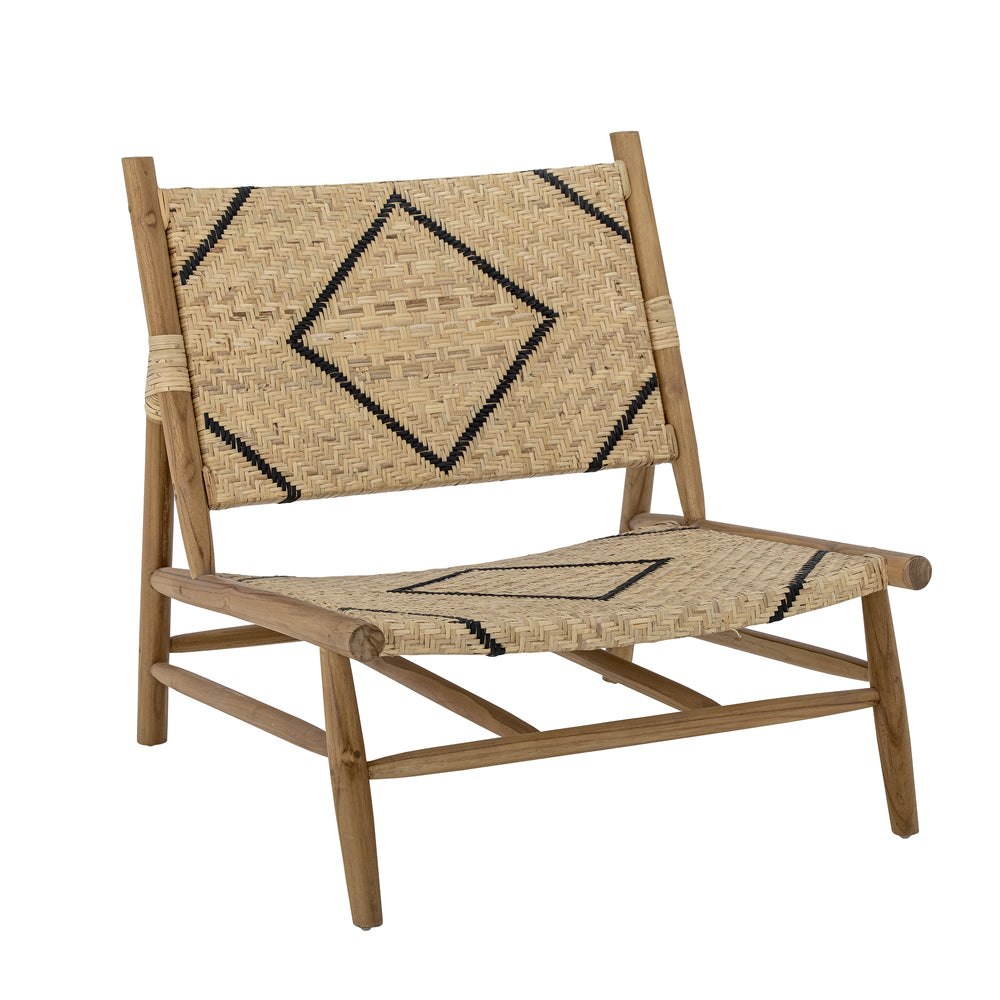 Lennox Lounge Chair - Natural Teak