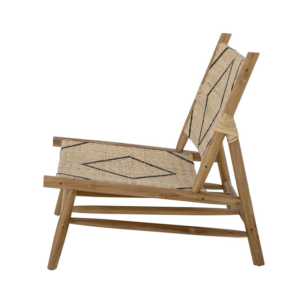 Lennox Lounge Chair - Natural Teak