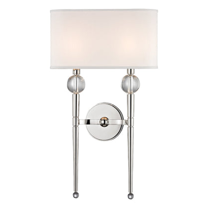 Rockland Wall Light - Polished Nickel