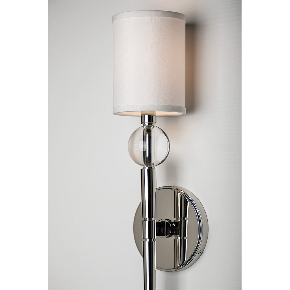 Rockland Wall Light - Polished Nickel