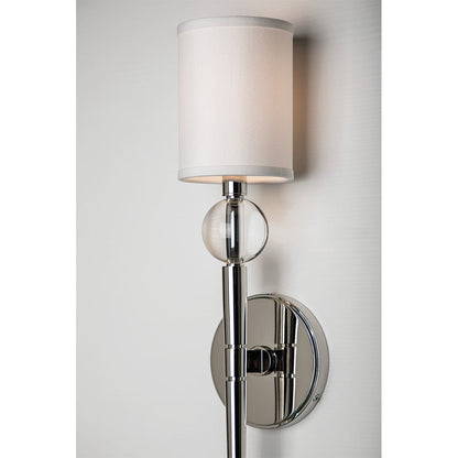 Rockland Wall Light - Polished Nickel