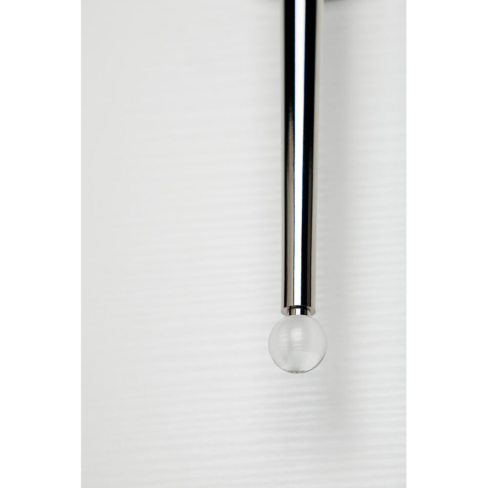 Rockland Wall Light - Polished Nickel
