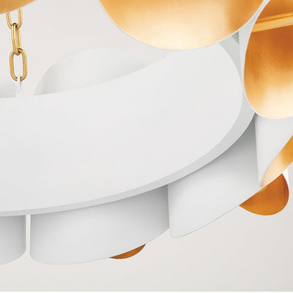 Banks Wall Sconce - Gold Leaf & Black