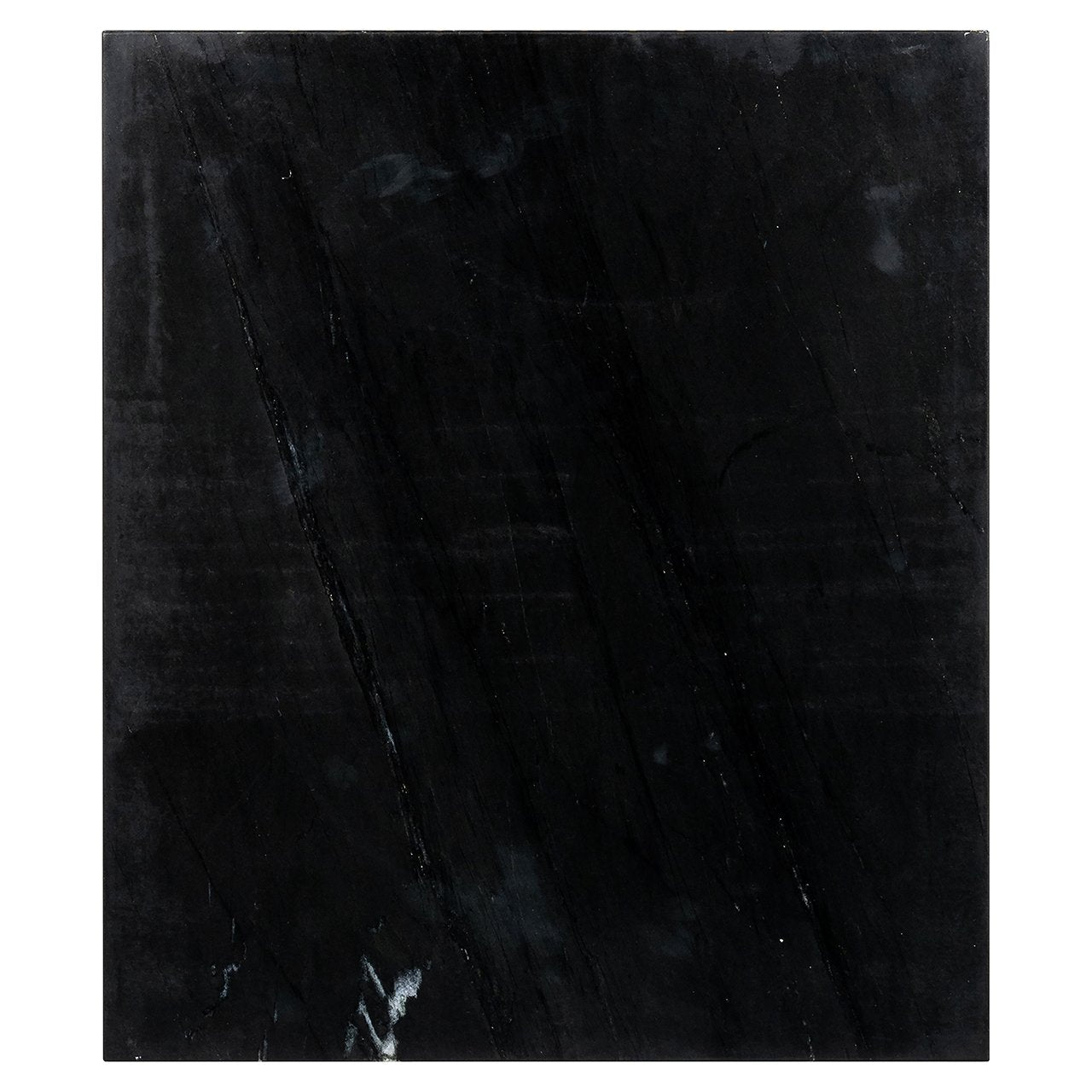 Les Arcs 1 Door Marble Top Bedside Table - Brushed Gold