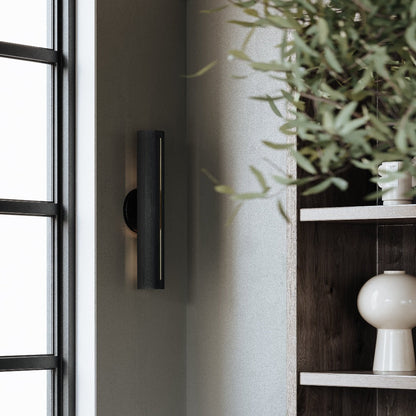 Brandon 1 Light A Wall Sconce - Textured Black