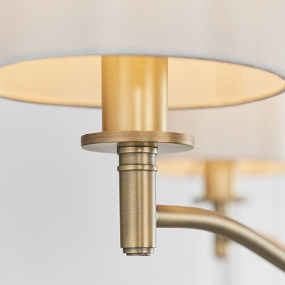 Ortona 3 Pendant Light - Antique Brass
