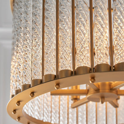 Romola 6 Pendant - Matt Gold