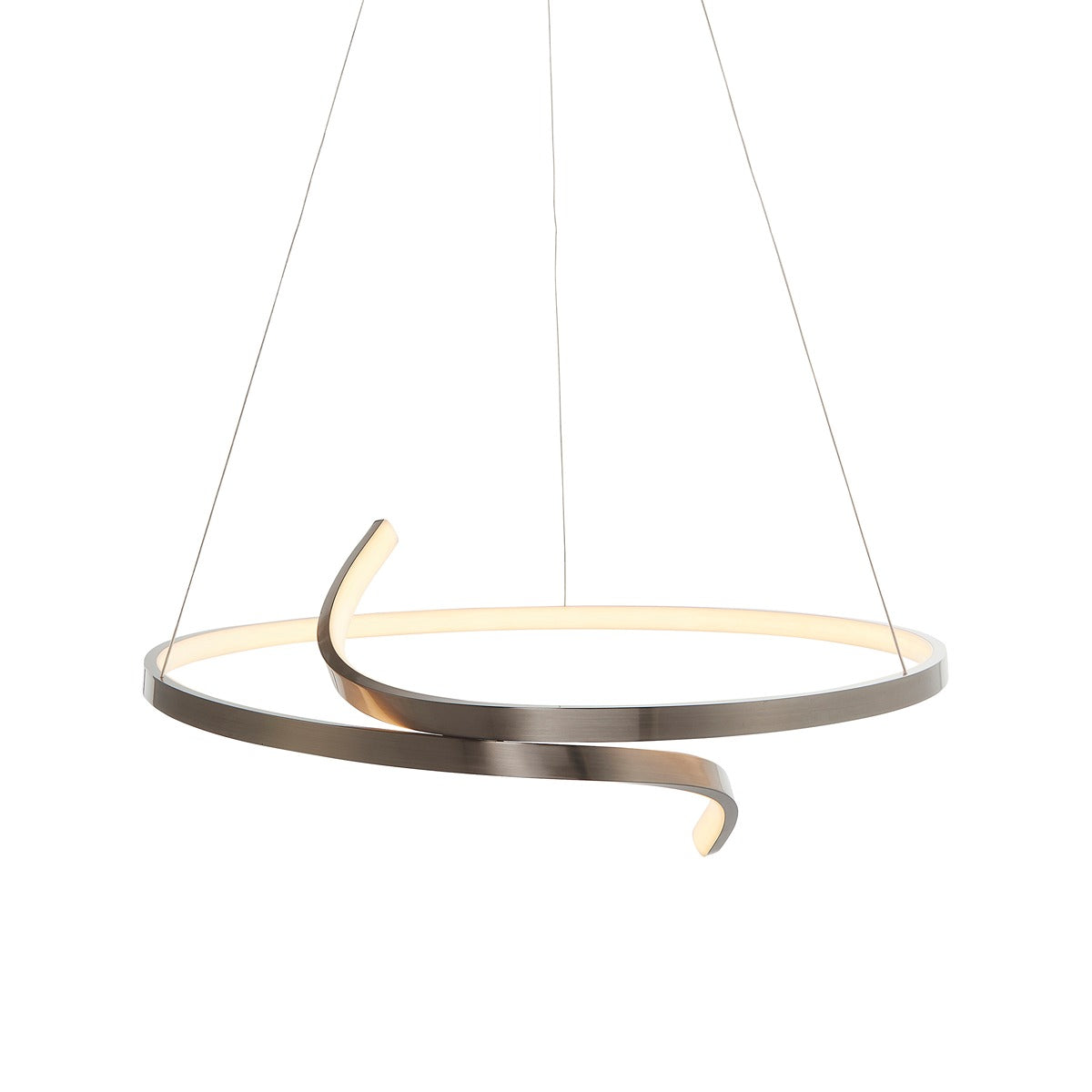 Rafe Hanging Pendant Light - Satin Nickel