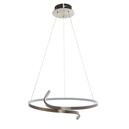Rafe Hanging Pendant Light - Satin Nickel