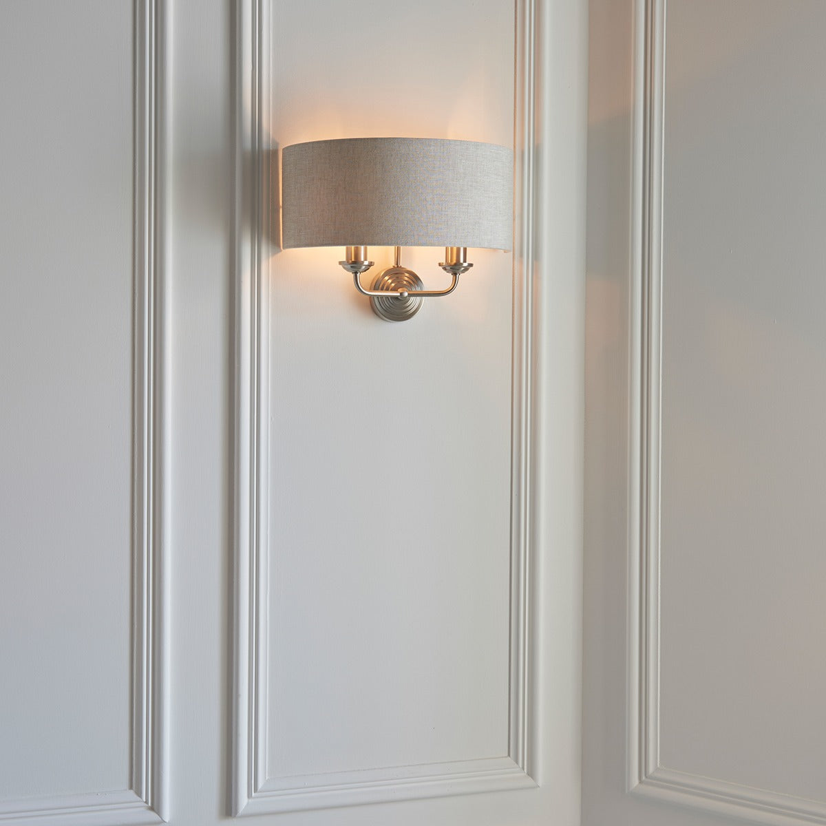Highclere Wall Light - Chrome