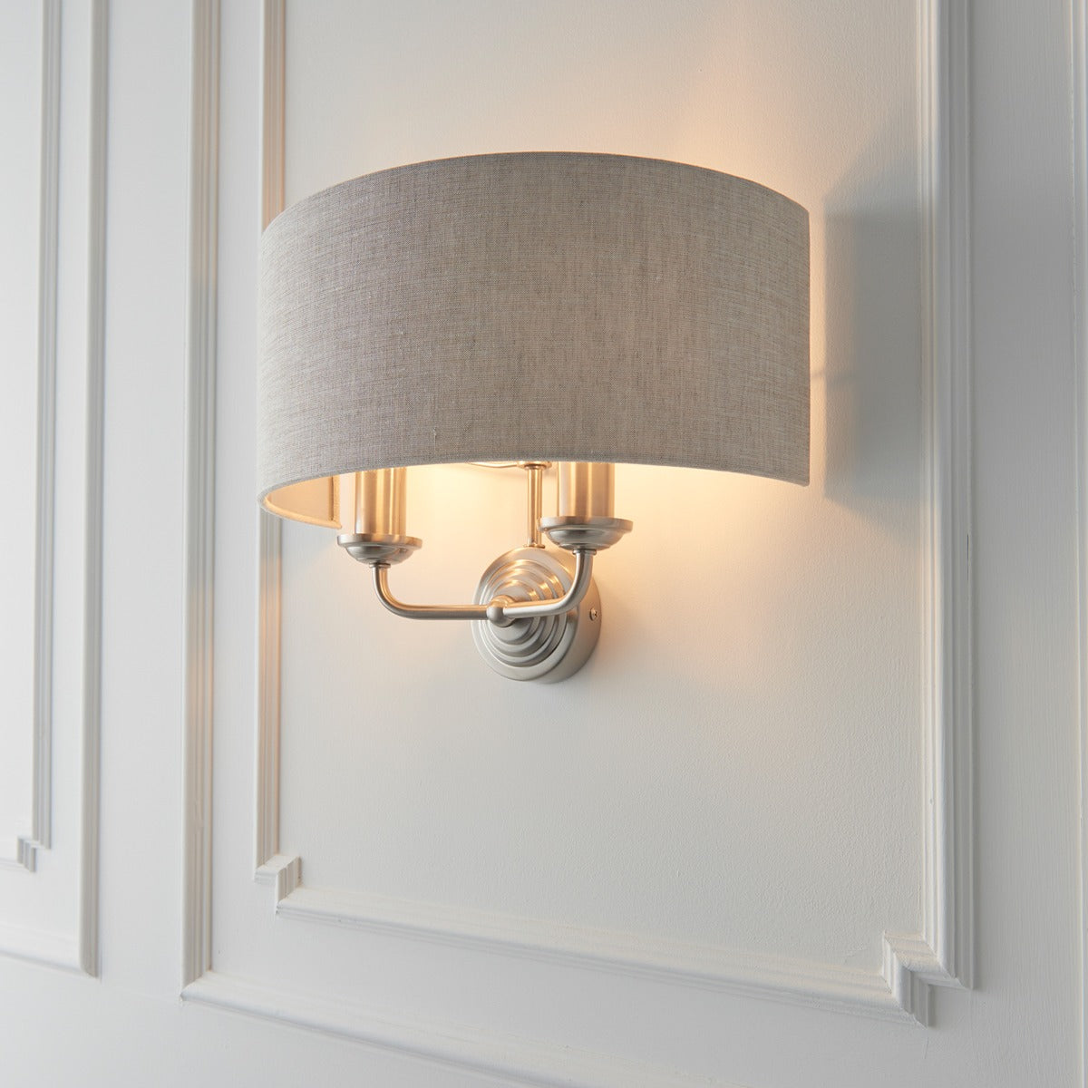 Highclere Wall Light - Chrome