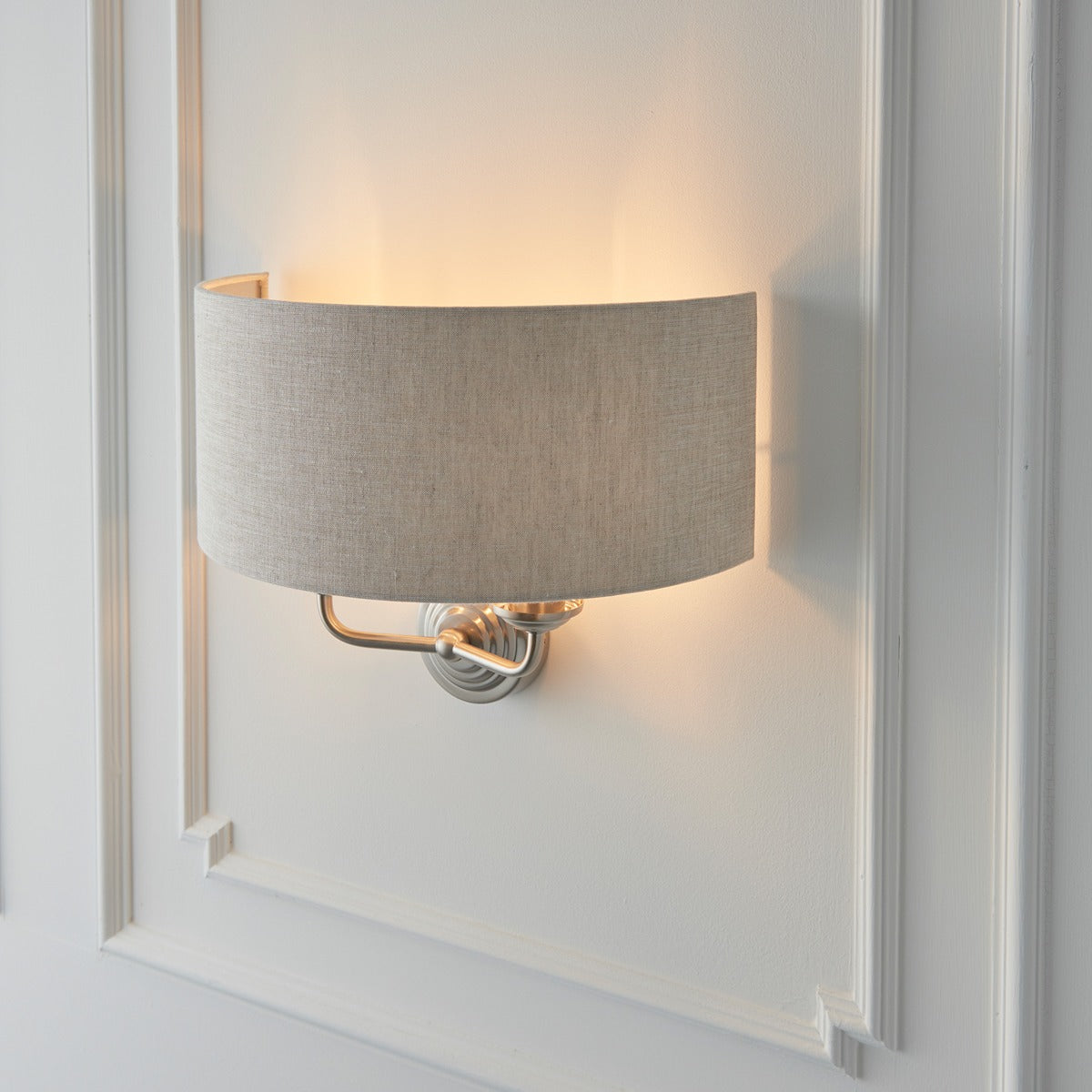 Highclere Wall Light - Chrome
