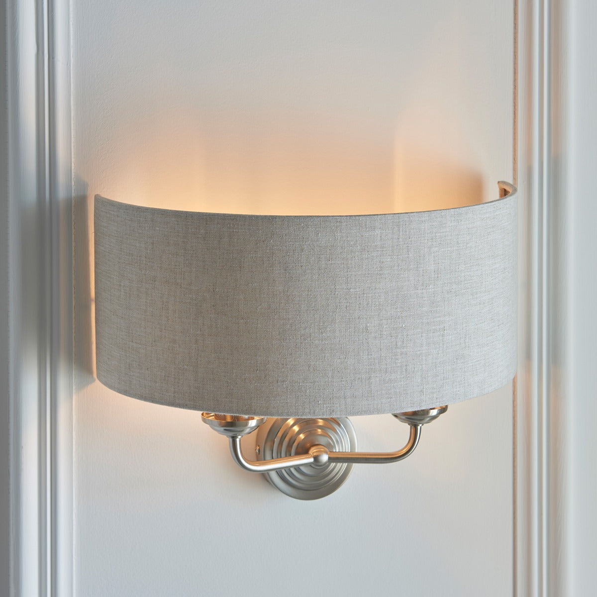 Highclere Wall Light - Chrome