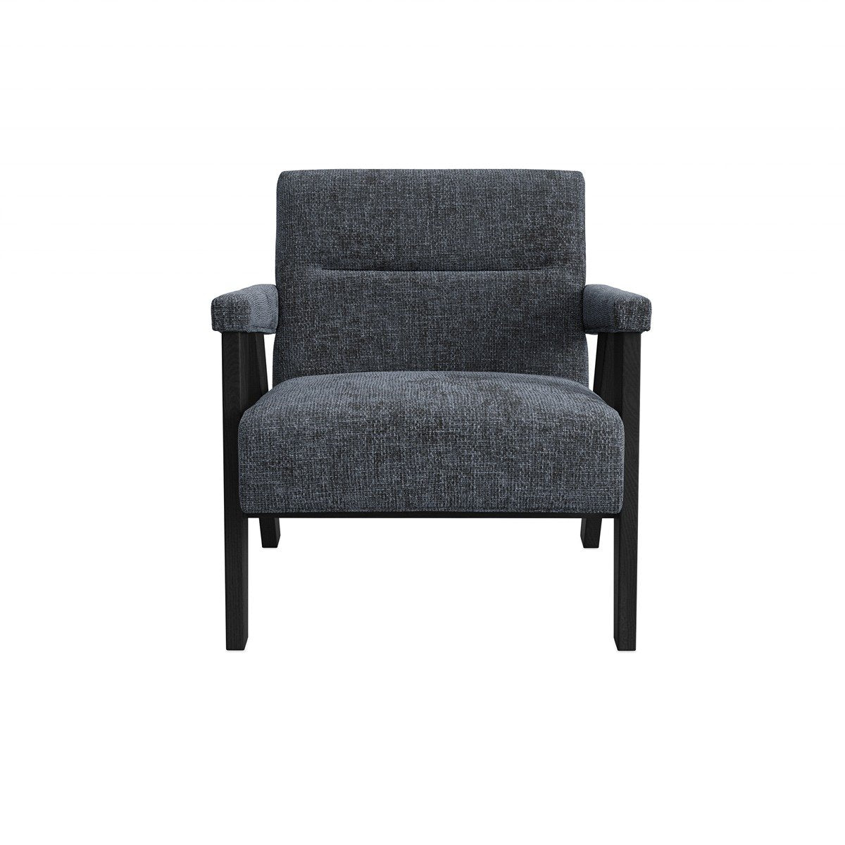 Axel Accent Chair - Coal & Black