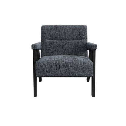 Axel Accent Chair - Coal & Black