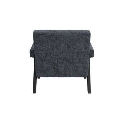 Axel Accent Chair - Coal & Black