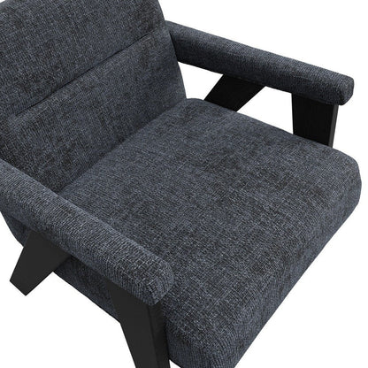 Axel Accent Chair - Coal & Black