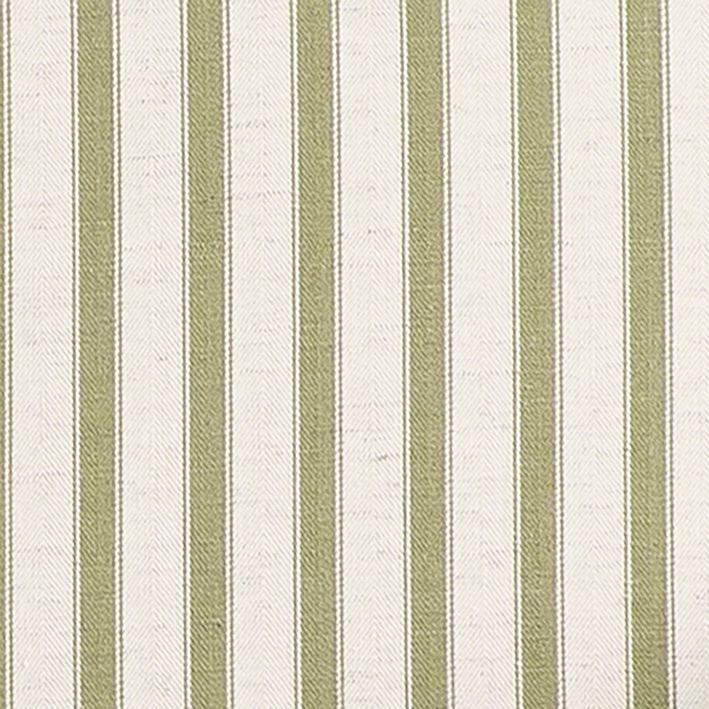 Fyne Sage Striped Linen Blend Natural Oak Rocking Armchair