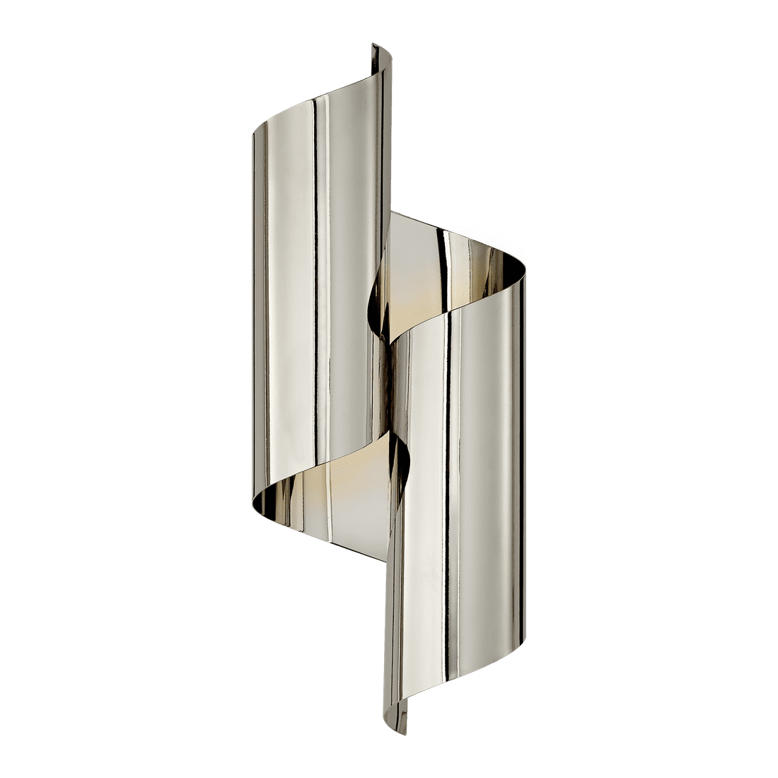 Iva Medium Wrapped Sconce - Polished Nickel
