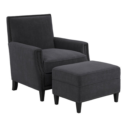 Barnet Armchair - Anthracite Grey
