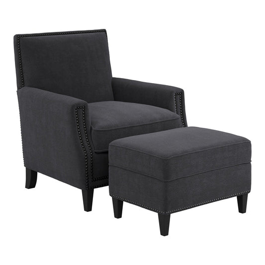 Barnet Armchair - Anthracite Grey