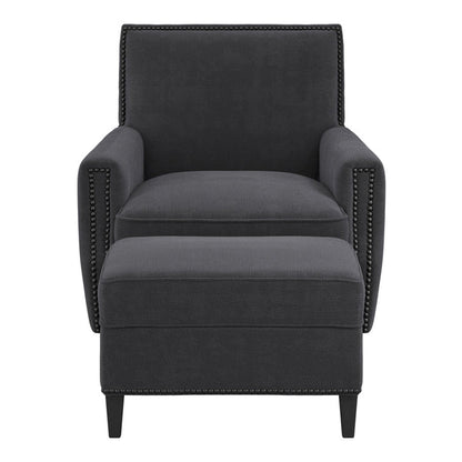Barnet Armchair - Anthracite Grey