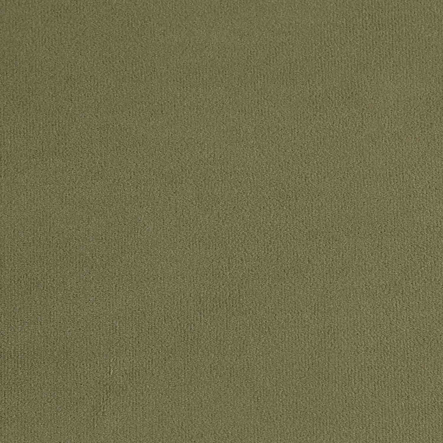 Brigette 2-Seater Olive Green Velvet Sofa with Antique Brass Castor Legs