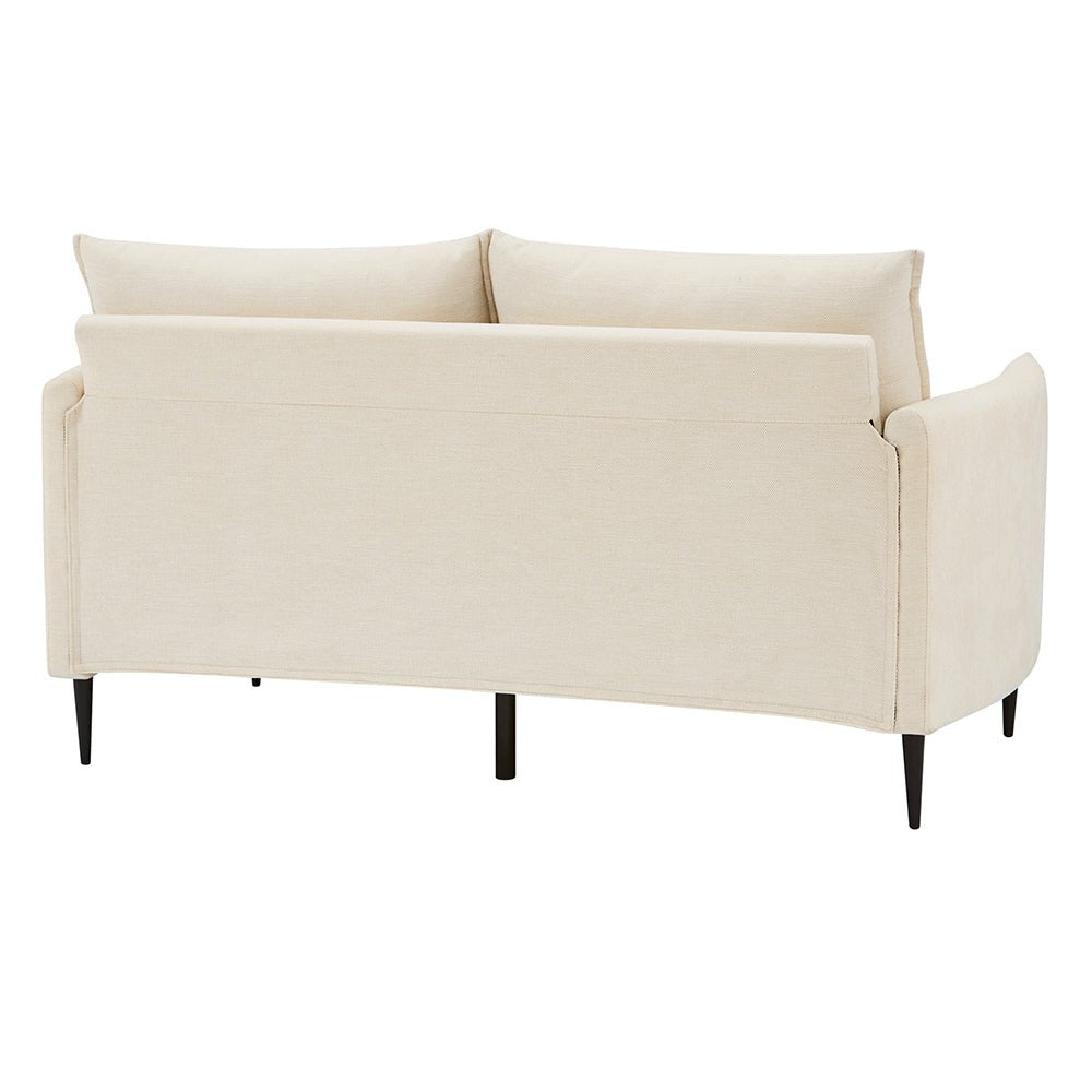 Bari Beige Woven Fabric Sofa