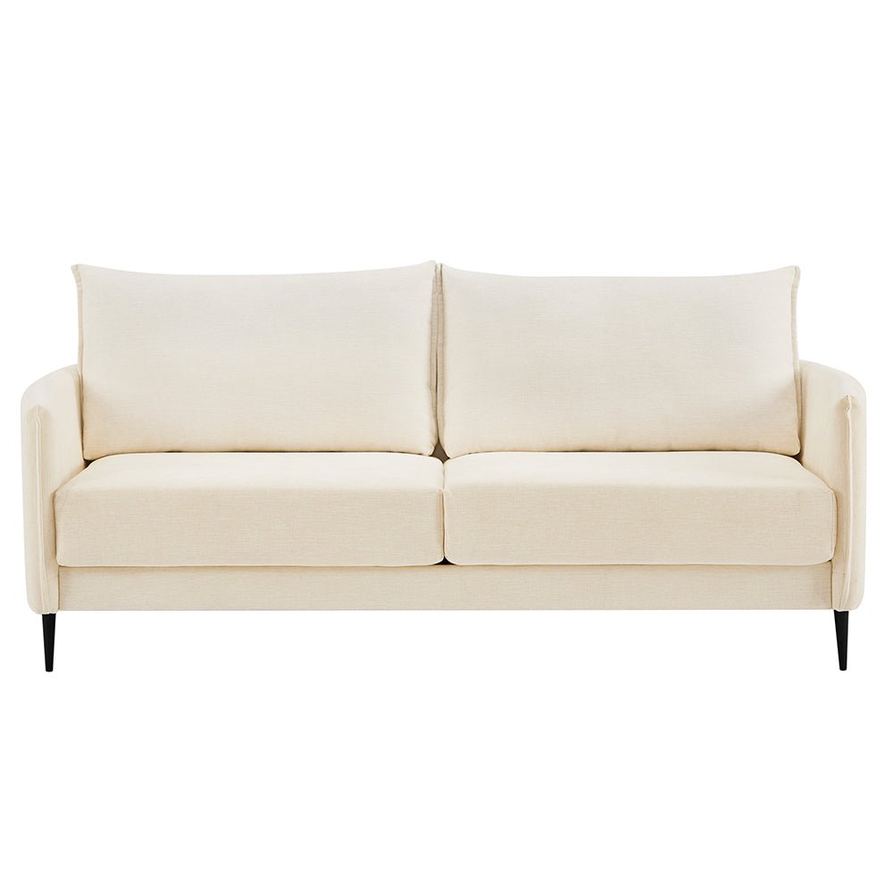 Bari Beige Woven Fabric Sofa