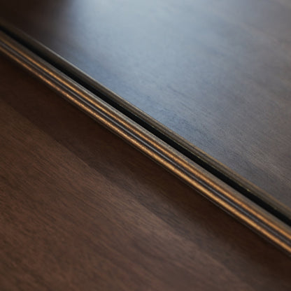 Amelia - Gold Arched Metal Overmantle Mirror 100cm x 87cm