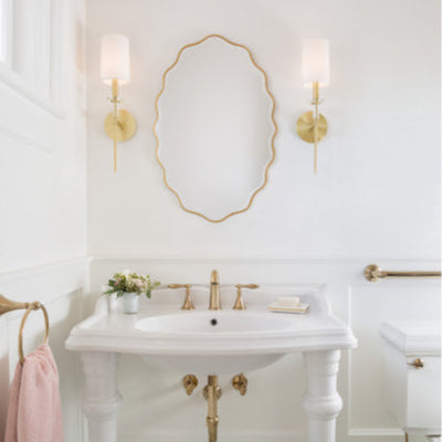 Amherst Aged Brass Small 1 Light Wall Sconce | Outlet