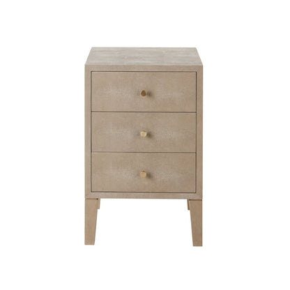 Georgia Bedside Table - Cream