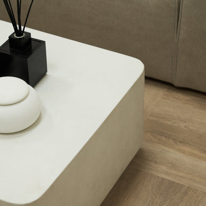 Angelo - Minimal Concrete Rectangular Coffee Table Large