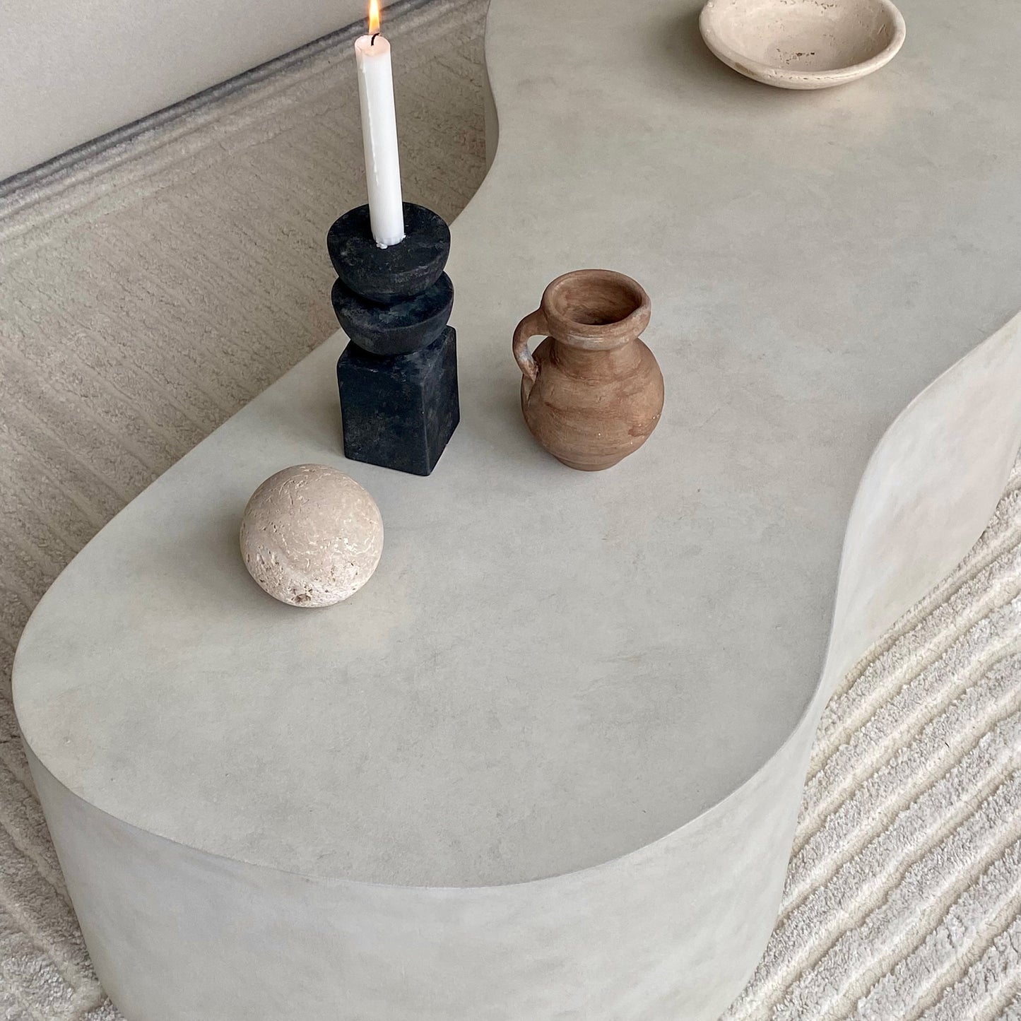 Arlo - Concrete Irregular Extra Large Coffee Table