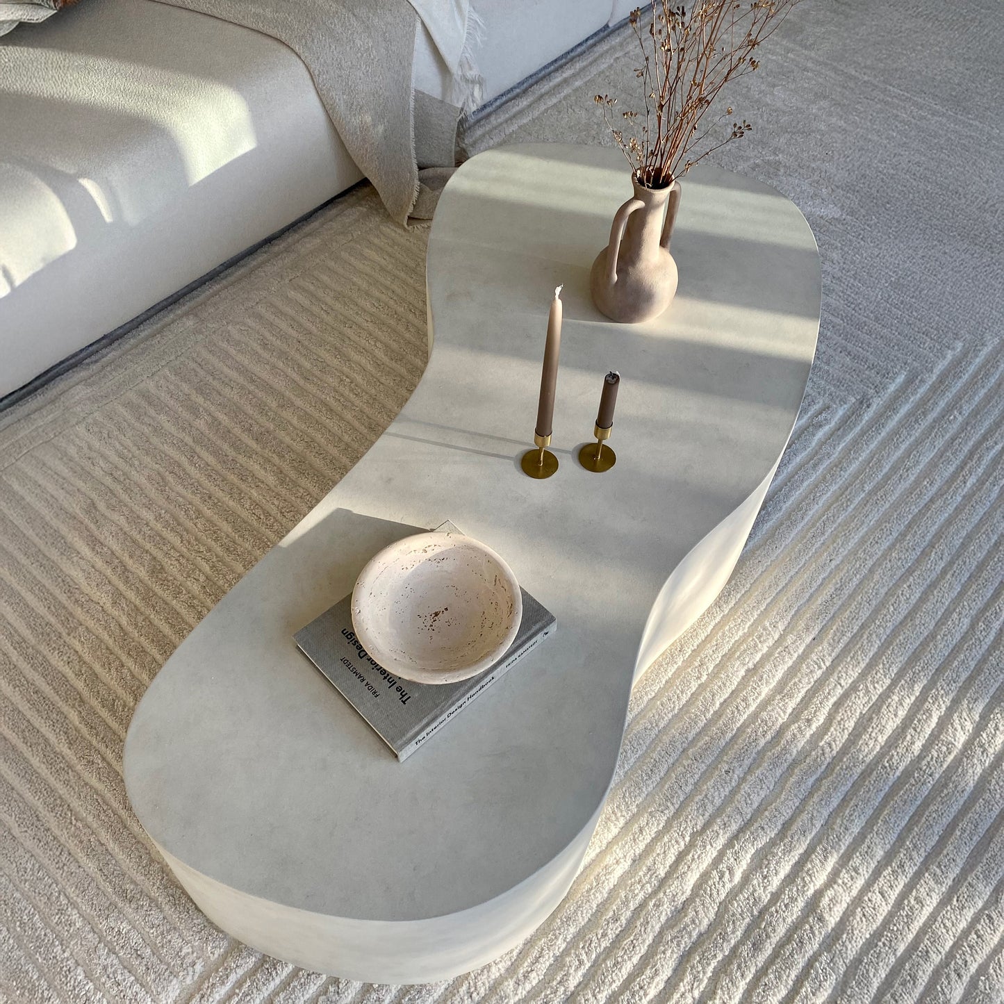 Arlo - Concrete Irregular Extra Large Coffee Table