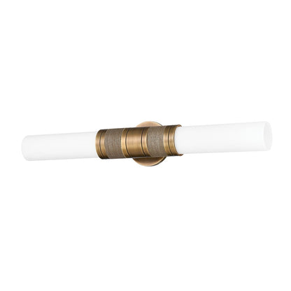 Liam 2 Light Wall Sconce - Patina Brass