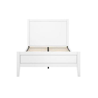 Denver Double Bed - White