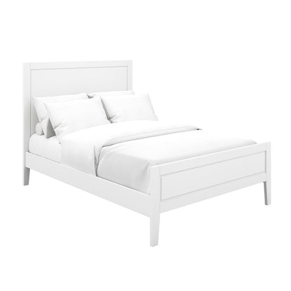 Denver King Size Bed - White