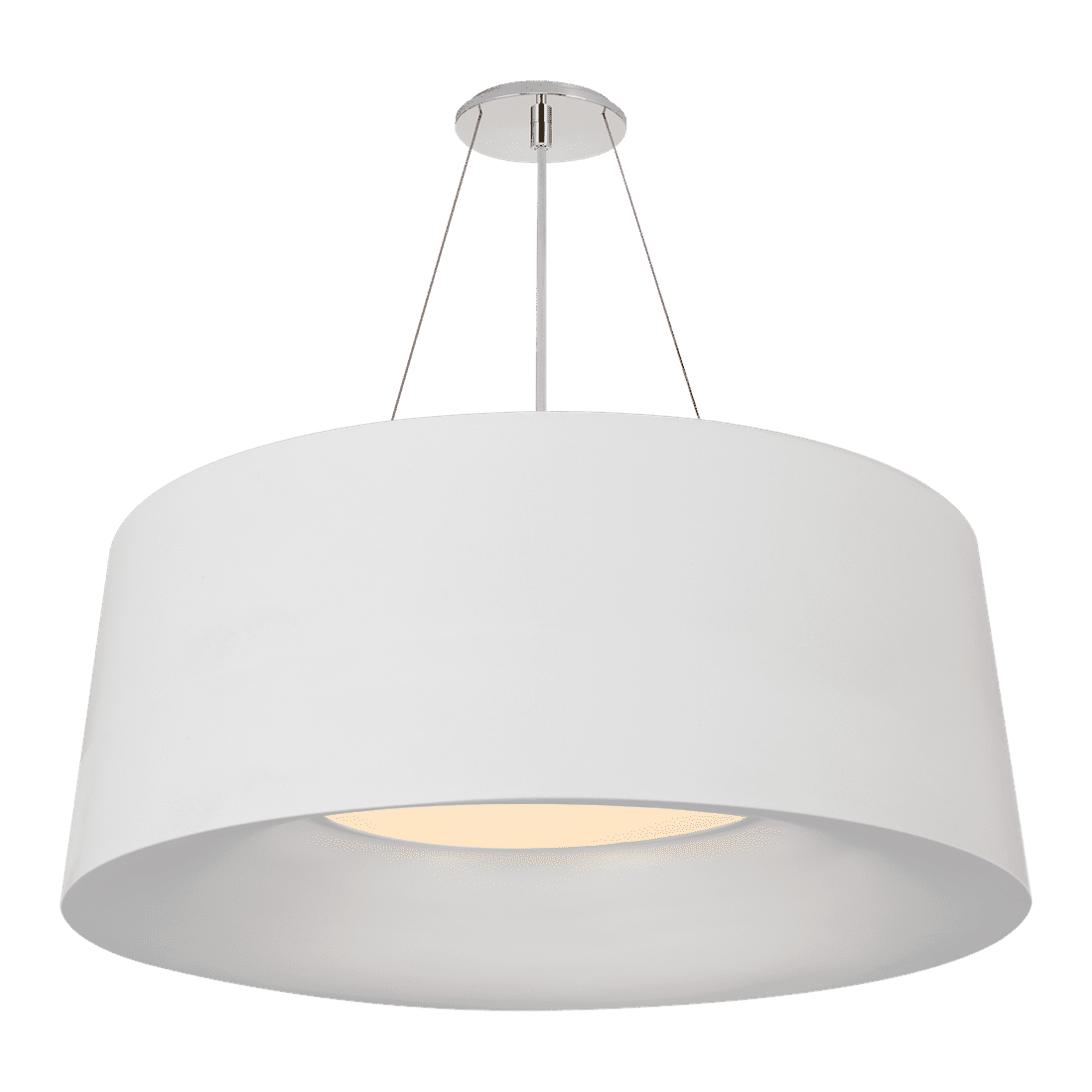 Halo Medium Hanging Shade - Matte White