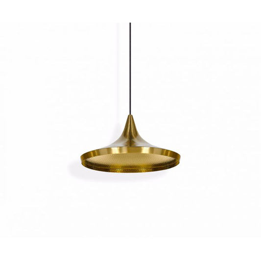 Beat Wide Pendant Light - Brass