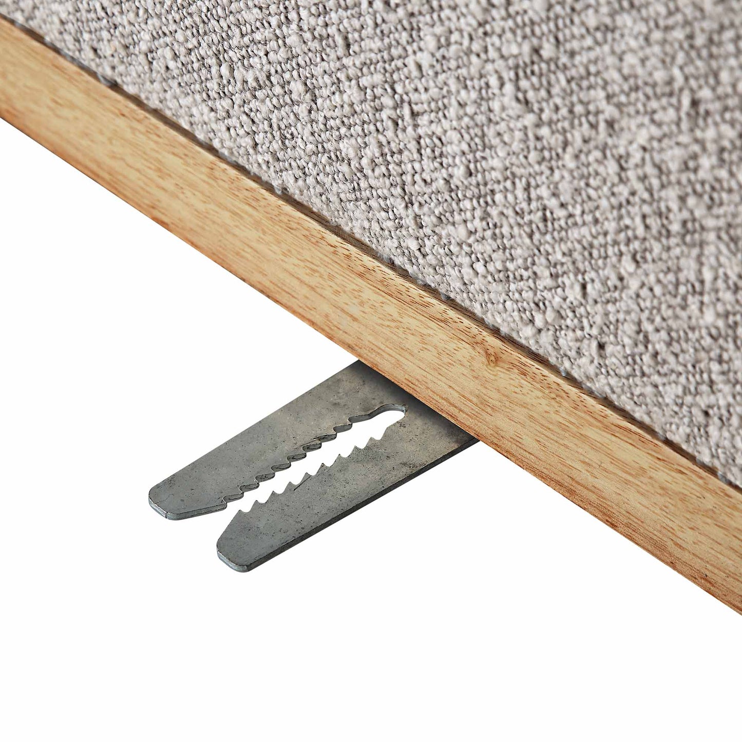 Granvia Taupe Boucle Modular Sofa, 4-Seater Large Corner Sofa