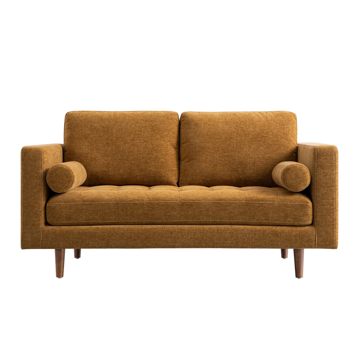 Henrietta 2-Seater Sofa, Spiced Honey Chenille