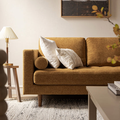 Henrietta 2-Seater Sofa, Spiced Honey Chenille