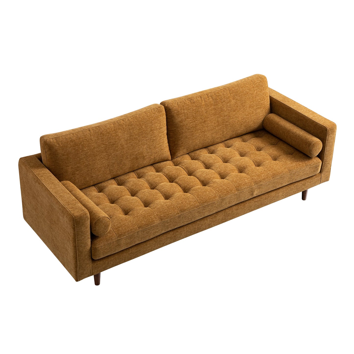 Henrietta Large 3-Seater Sofa, Spiced Honey Chenille