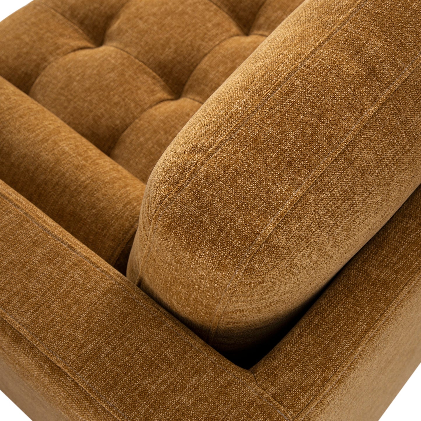 Henrietta 5+Seater Corner Sofa, Spiced Honey Chenille