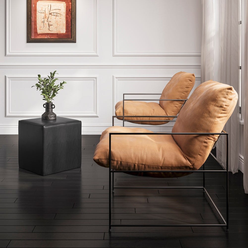 Brooklyn Tobacco Accent Chair - Brown