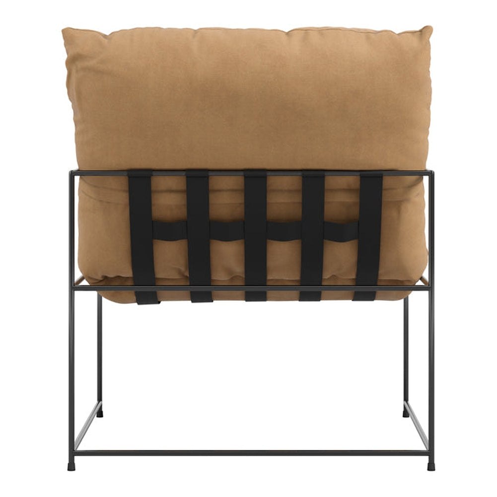 Brooklyn Tobacco Accent Chair in Brown | Outlet