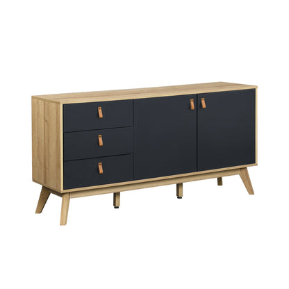 Tallis Two Tone Sideboard with 2 doors and 3 drawers