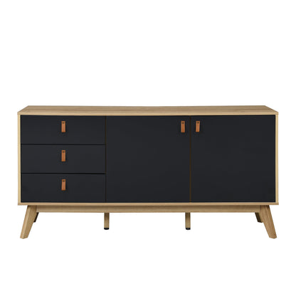 Tallis Two Tone Sideboard with 2 doors and 3 drawers