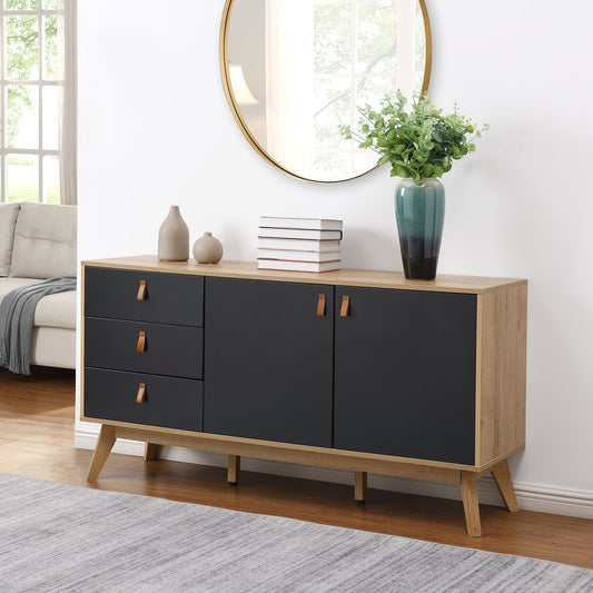 Tallis Two Tone Sideboard with 2 doors and 3 drawers